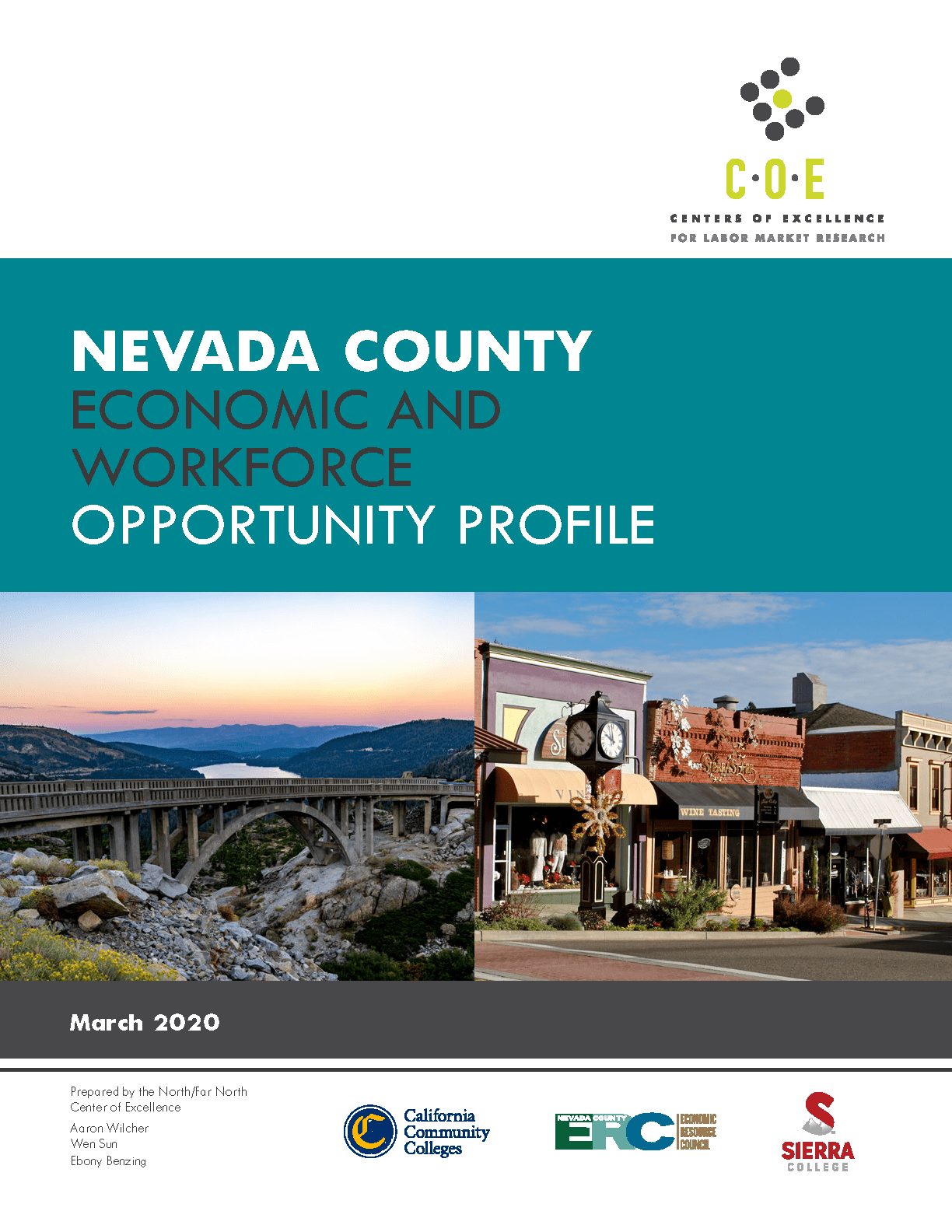Nevada County Economic and Workforce Opportunity Profile March 2020 Page 01